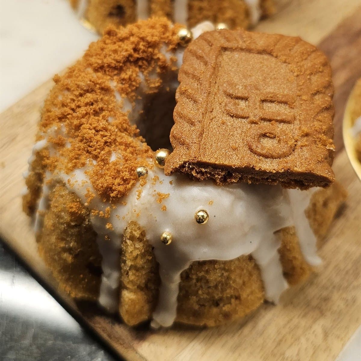 Biscoff Cookie Bundt Cake