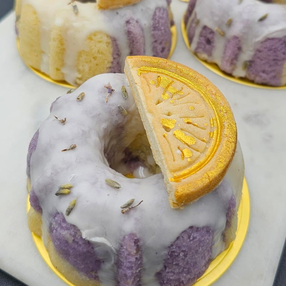 Lemon Lavender Bundt Cake