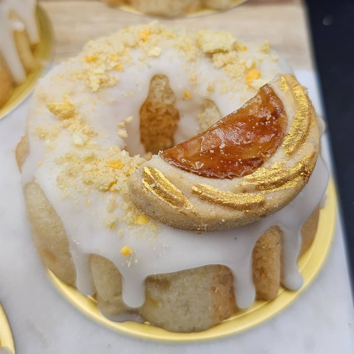 Peach Bellini Bundt Cake