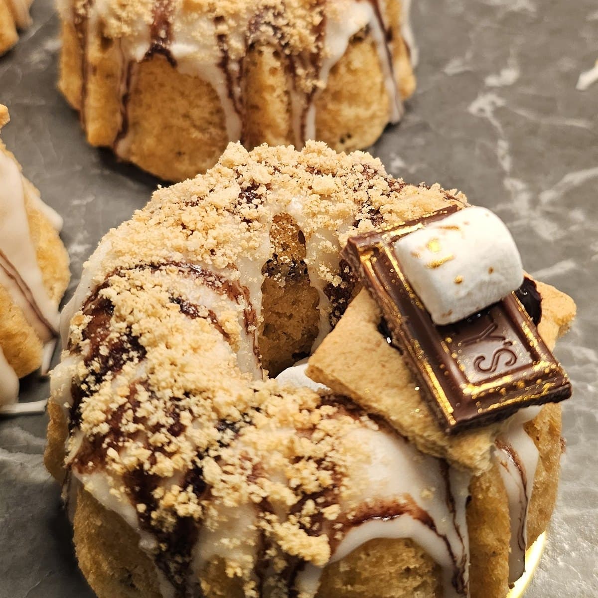 S'mores Bundt Cake